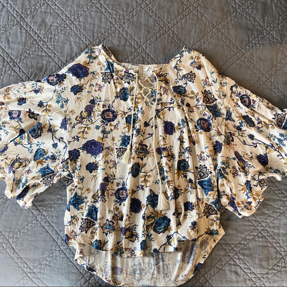 Lucky Brand Flutter Top